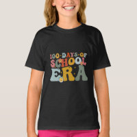 100 Dias De Era Escolar Groovy Professor Crianças