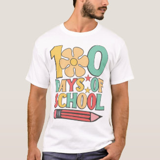 Camiseta 100 dias de escola