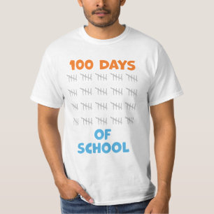 Camiseta 100 dias de escola