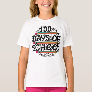 CAMISETA 100 DIAS DE ESCOLA.