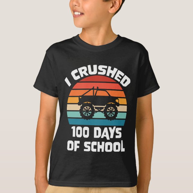 Camiseta 100 dias de escola (Frente)