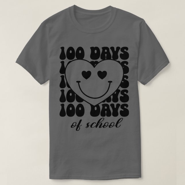 Camiseta 100 dias de escola (Frente do Design)