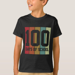 Camiseta 100 dias de escola, 100º dia de escola, 100 dias