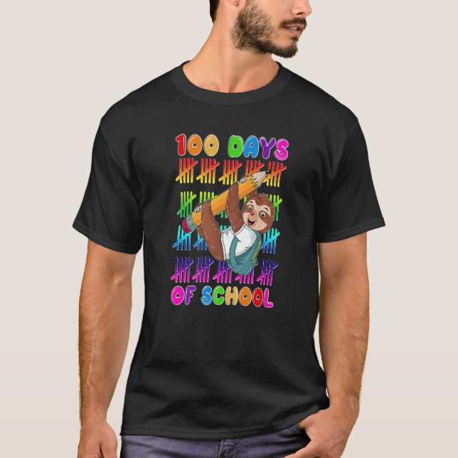 Camiseta 100 dias de escola 100º dia de escola G (Frente)