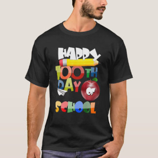 Camiseta 100 Dias De Escola 100.º Dia