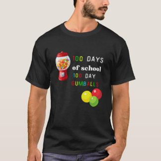Camiseta 100 dias de escola, 100 dias de aulas