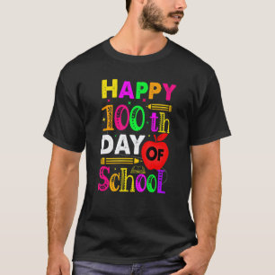 Camiseta 100 Dias de Escola & Adorando a Vida de Professor