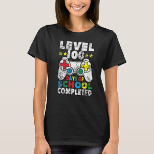 Camiseta 100 dias de escola concluíram o nível de nível G