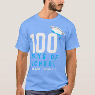 Camiseta 100 dias de escola e ainda adorando o TSh clássico