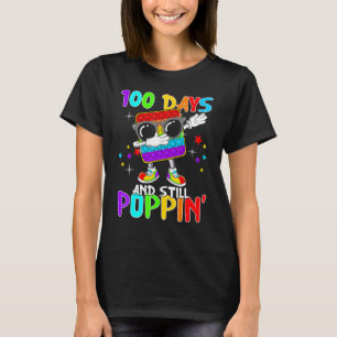 Camiseta 100 Dias De Escola E Ainda Estou Estourando Fidget