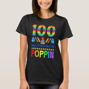 Camiseta 100 Dias De Escola E Ainda Estourando Professor Di