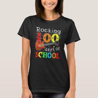 Camiseta 100 Dias De Escola Feliz 100º Dia Da Escola