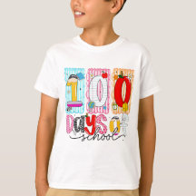 100 Dias de Escola Fofo Colorido 100º Dia