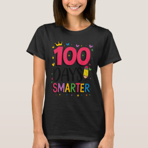 Camiseta 100 Dias De Escola Meninas 2025 Idea 100 Dias
