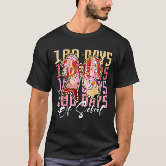 Camiseta 100 dias de escola meninas Coquette Arco 100º Dia 