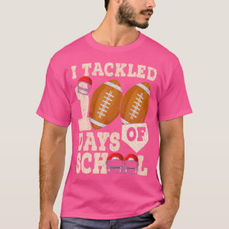 Camiseta 100 Dias De Escola Meninos 100º Dia De Escola Fute