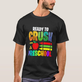 Camiseta 100 Dias De Escola para Crianças e Professores de