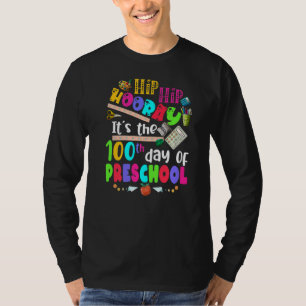 Camiseta 100 Dias De Escola Para Meninos Crianças Professor