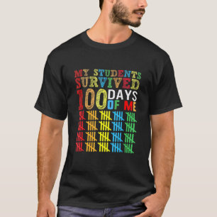 Camiseta 100 Dias De Escola Para Meu Professor Virtual Meus