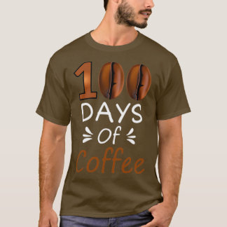 Camiseta 100 dias de escola para professores Feliz 100º dia