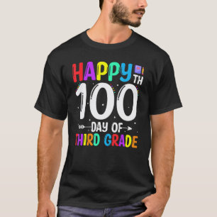 Camiseta 100 Dias de Escola Professor Criança 100º Dia de T