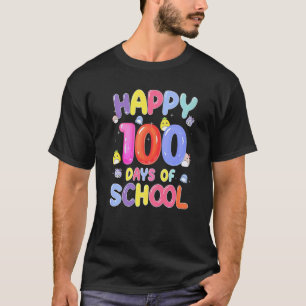 Camiseta 100 Dias De Escola Professor E Aluno