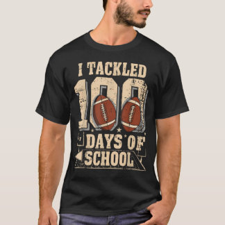 Camiseta 100 Dias De Escola Rapazes 100º Engraçado