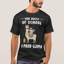 Camiseta 100 dias de escola sem problemas