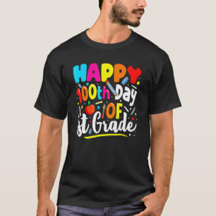 Camiseta 100 Dias De Escola T 100º Dia De Professora Da 1ª