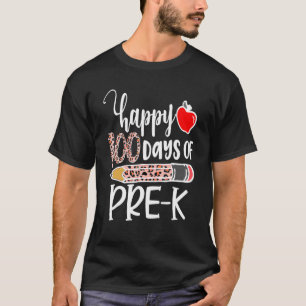 Camiseta 100 Dias De Feliz 100º Dia Da Escola Rainbo