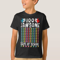 100 Dias de Jawsome de Tubarão Escolar 100º Dia de