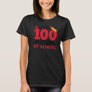 Camiseta 100 Dias De Jogo Escolar 100 Dias De Escola