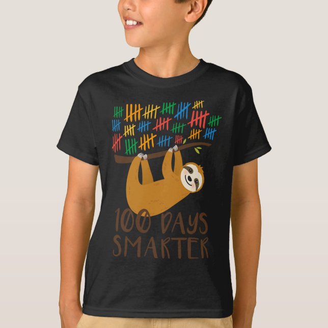 Camiseta 100 Dias De Lama Escolar (Frente)