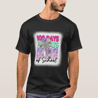 Camiseta 100 Dias de Meninas Escolares Coquetê Arco 100º Di