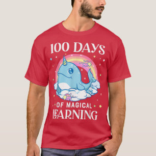 Camiseta 100 dias de Meninas Narrativas do Unicórnio 100 di