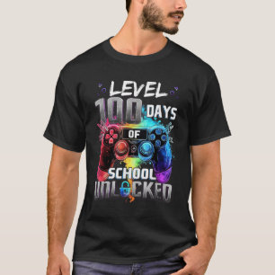 Camiseta 100 Dias De Meninos Desbloqueados Na Escola 100 Di