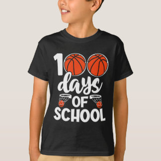 Camiseta 100 Dias De Novidade Infantil De Bysketbyll