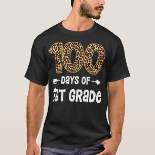 Camiseta 100 Dias De Professor Do Primeiro Ano Aluno 100º D