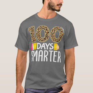 Camiseta 100 dias de professor mais inteligente ou estudant