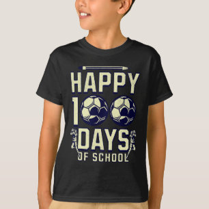 Camiseta 100 Dias De Professora Do 100º Dia De Futebol Para