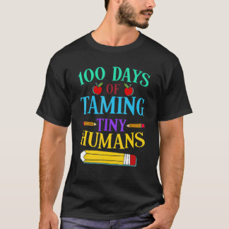 Camiseta 100 Dias De Professora Escolar 100 Dias De Jogo Pe