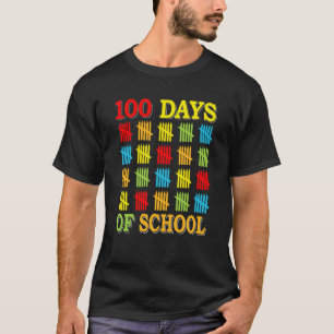Camiseta 100 Dias De Professora Estudante Escolar 100 Dias 