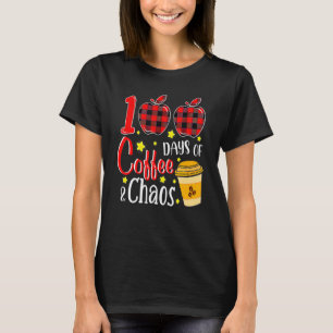 Camiseta 100 Dias De Professores Do Café 100 Dia Do Cc