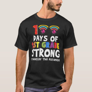 Camiseta 100 dias de professores universitários 100 dias de