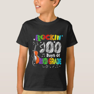 Camiseta 100 Dias De segundo Grau 100 Dia De Garotos Escola