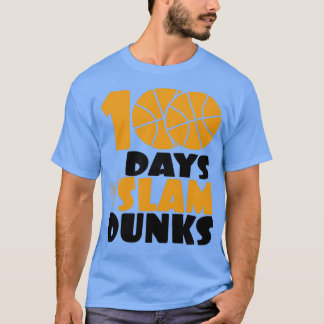 Camiseta 100 dias de Slam Dunk 100 dias de escola