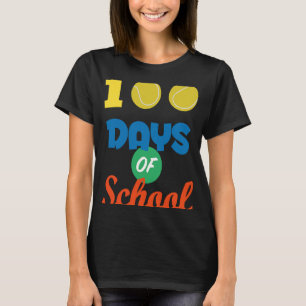 Camiseta 100 Dias De Tênis Escolar 100 Dias Mais Inteligent