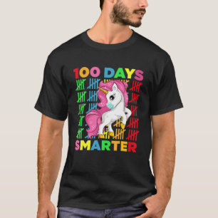 Camiseta 100 Dias De Unicórnio Escolar Vestindo Máscara S
