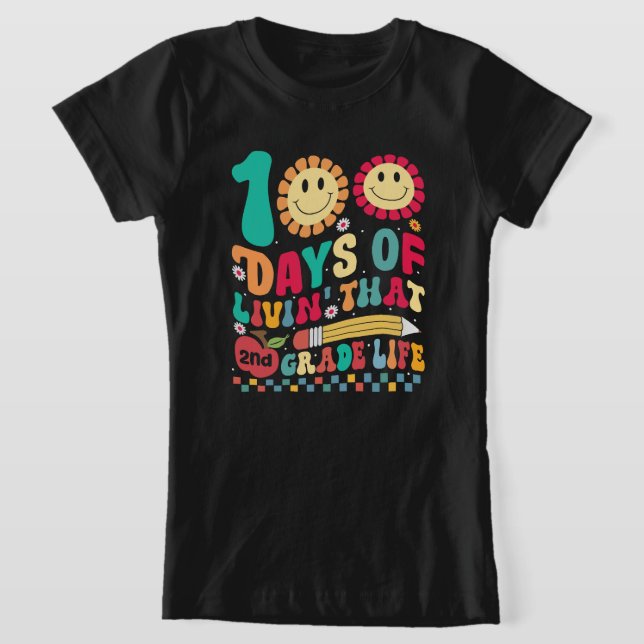 Camiseta 100 dias de vida naquele segundo SEGUNDO (Postura )