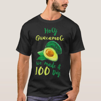Camiseta 100 Dias Do Professor Sagrado Guacamole Gift